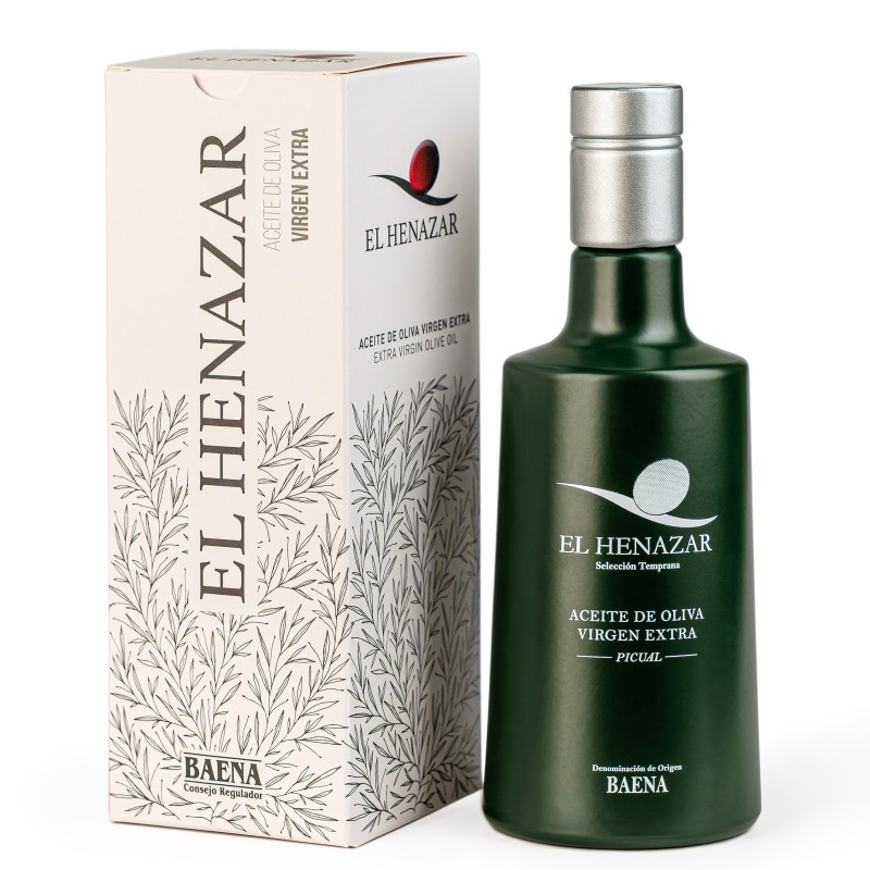 Estuche El Henazar A.O.V.E Selección Temprana Picual caja 6 udes. 500ML