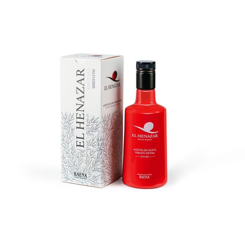 Estuche El Henazar A.O.V.E Selección Temprana Picudo Botella Roja caja 6 udes. 500ML